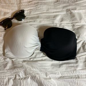 Victoria Secret Bikini Top • 34DD • Color Block